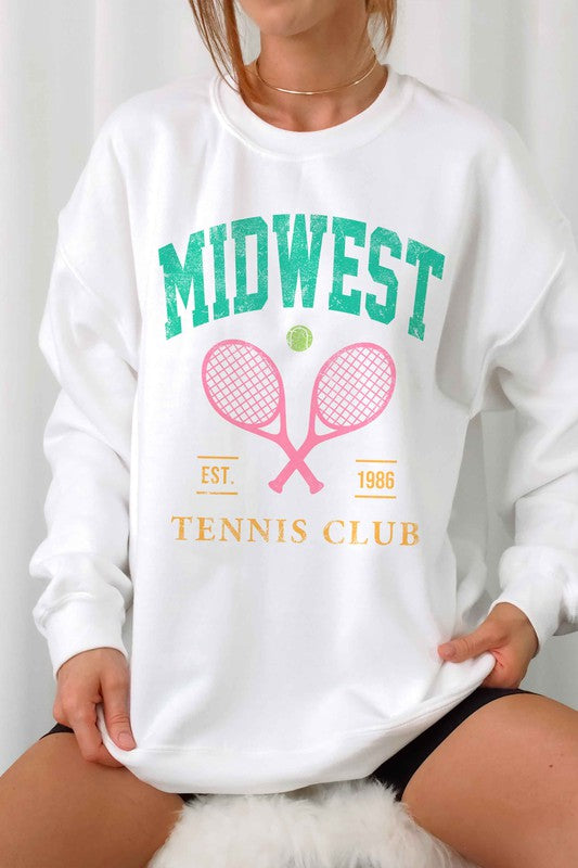 MIDWEST TENNIS CLUB Graphic Sweatshirt