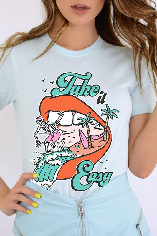 TAKE IT EASY UNISEX SHORT SLEEVE