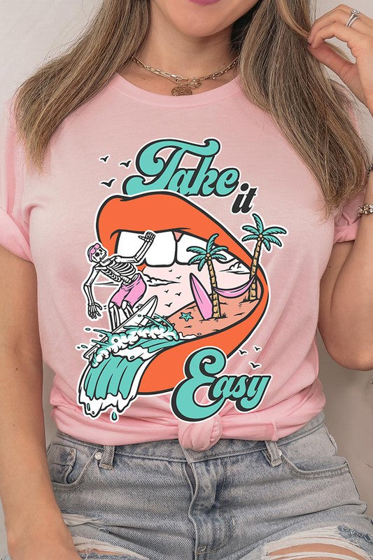 TAKE IT EASY UNISEX SHORT SLEEVE