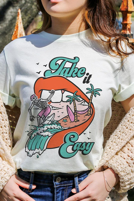 TAKE IT EASY UNISEX SHORT SLEEVE