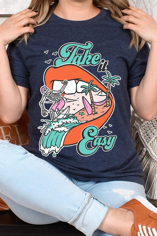 TAKE IT EASY UNISEX SHORT SLEEVE