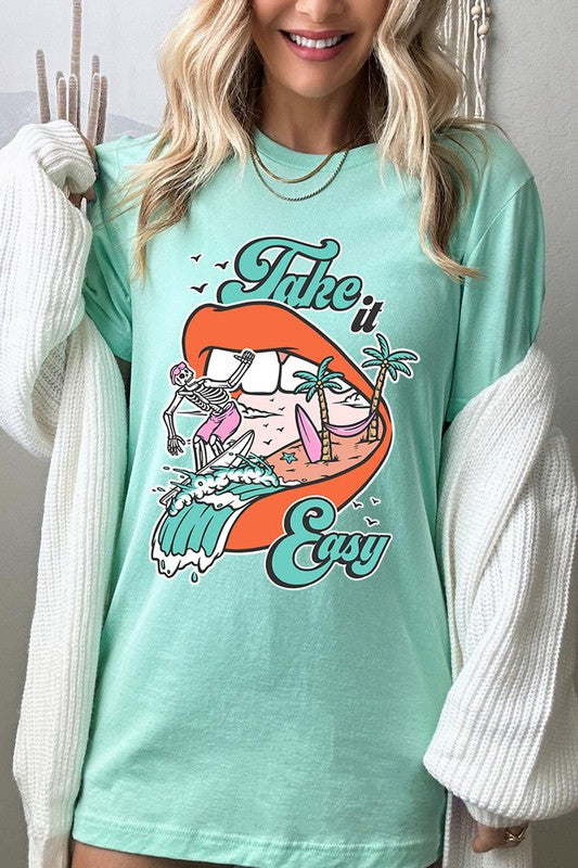 TAKE IT EASY UNISEX SHORT SLEEVE