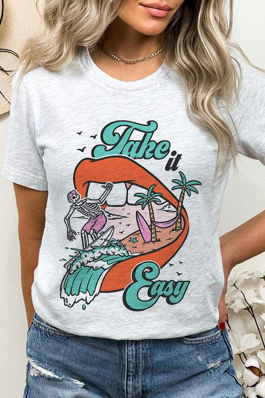 TAKE IT EASY UNISEX SHORT SLEEVE