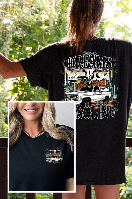 DREAMS AND GASOLINE UNISEX SHORT SLEEVE