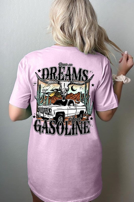 DREAMS AND GASOLINE UNISEX SHORT SLEEVE