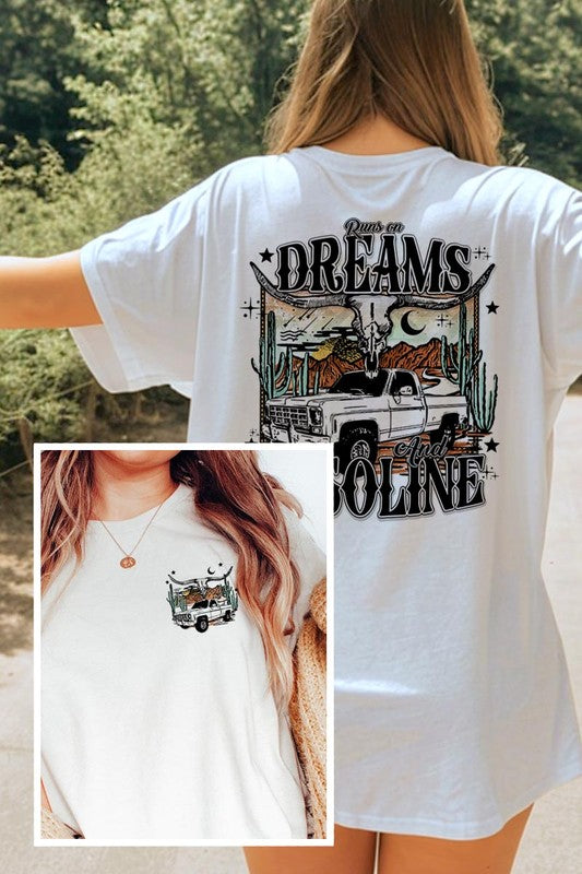 DREAMS AND GASOLINE UNISEX SHORT SLEEVE