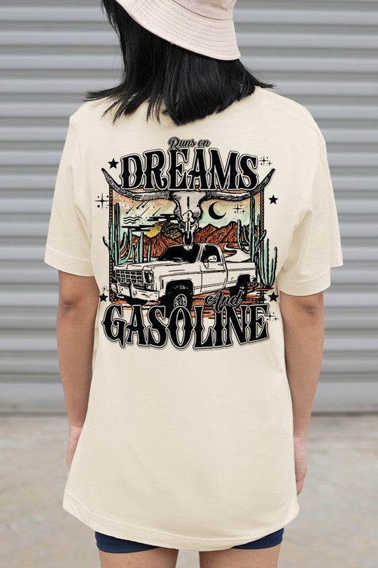 DREAMS AND GASOLINE UNISEX SHORT SLEEVE