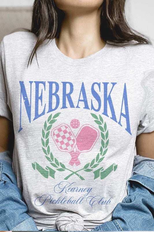 NEBRASKA KEARNEY PICKLEBALL CLUB GRAPHIC TEE