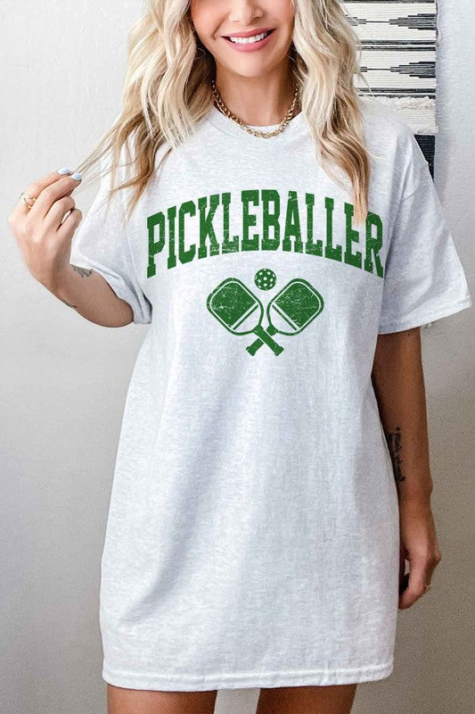 PICKLEBALLER OVERSIZED GRAPHIC TEE