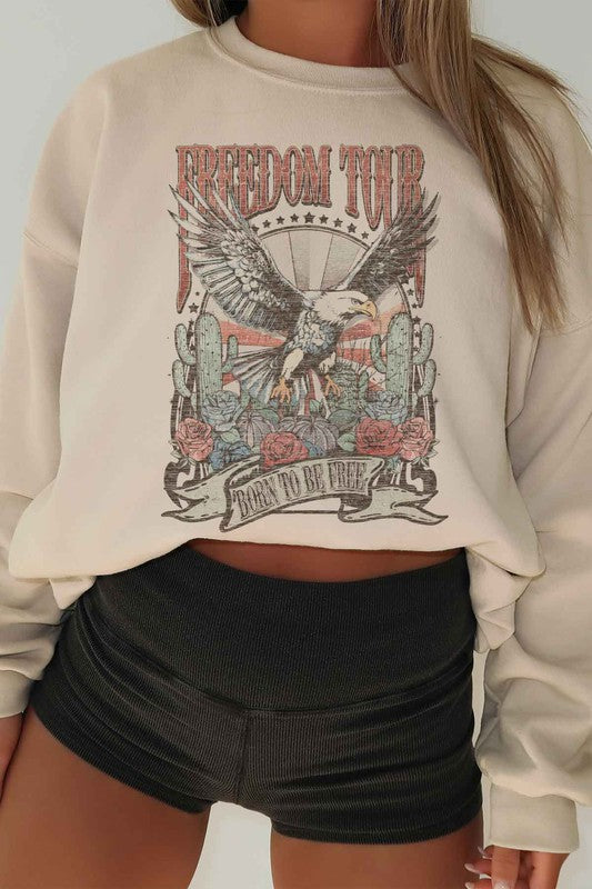 FREEDOM TOUR OVERSIZED SWEATSHIRT