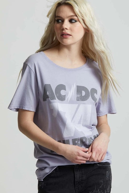 AC/DC Jailbreak '74 Boyfriend Tee