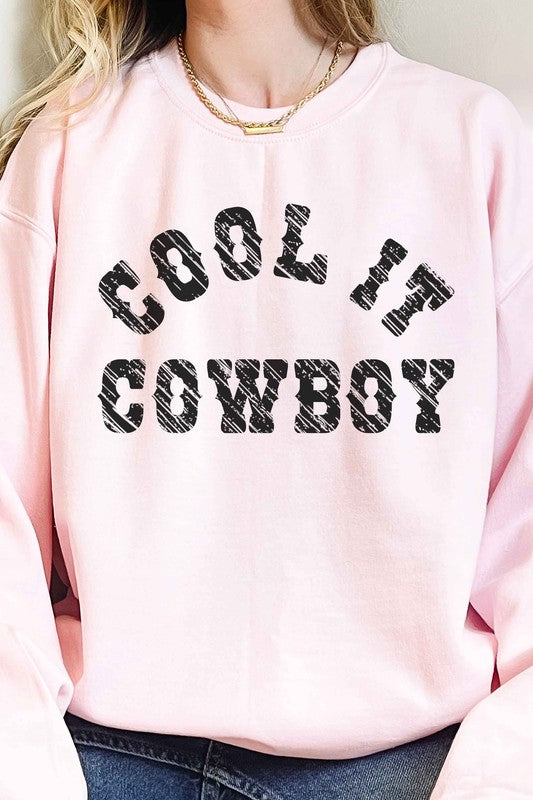 Cool it Cowboy Oversized Sweatshirt