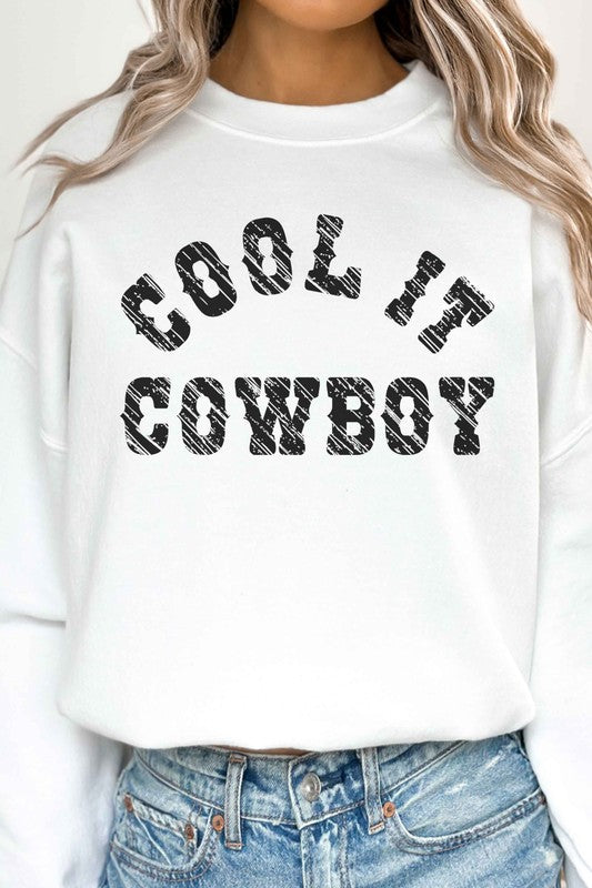 Cool it Cowboy Oversized Sweatshirt