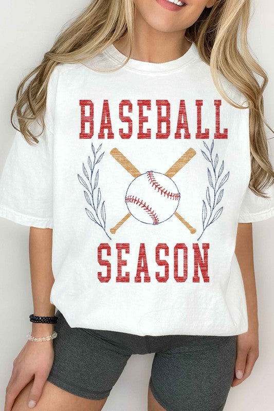 BASEBALL SEASON GRAPHIC TEE