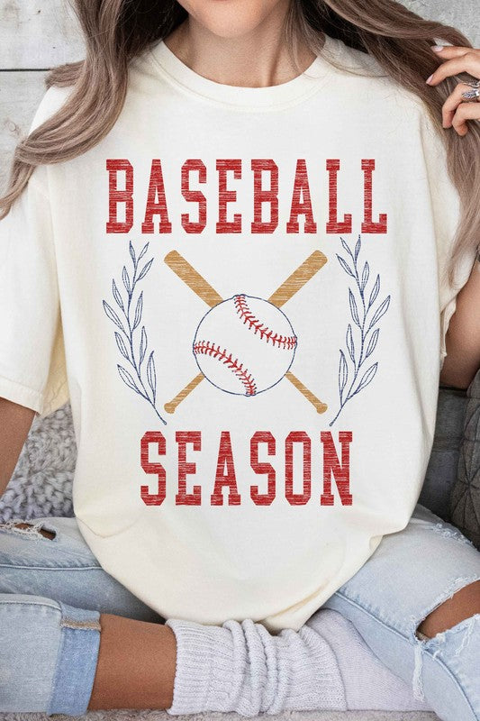 BASEBALL SEASON GRAPHIC TEE