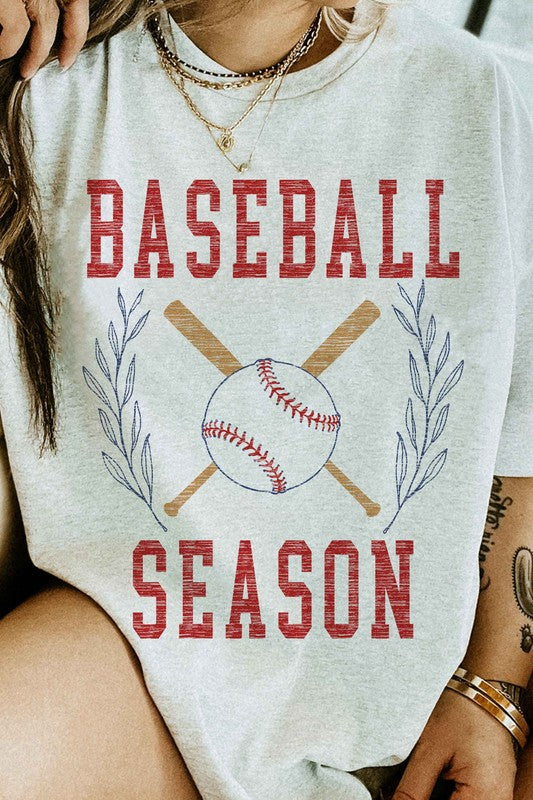 BASEBALL SEASON GRAPHIC TEE