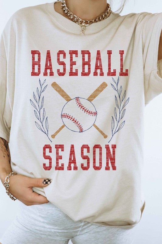 BASEBALL SEASON GRAPHIC TEE