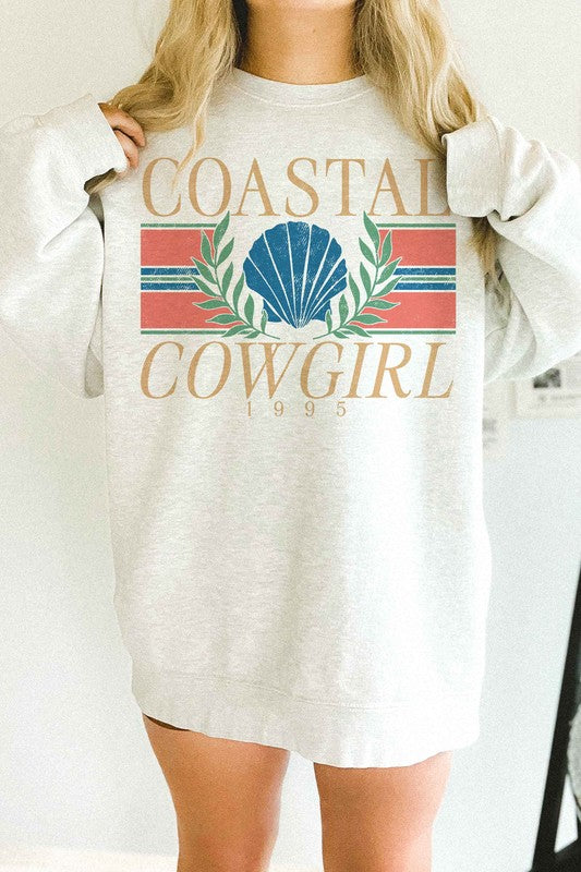 COASTAL COWGIRL OVERSIZED SWEATSHIRT