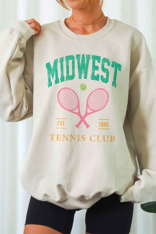 MIDWEST TENNIS CLUB Graphic Sweatshirt