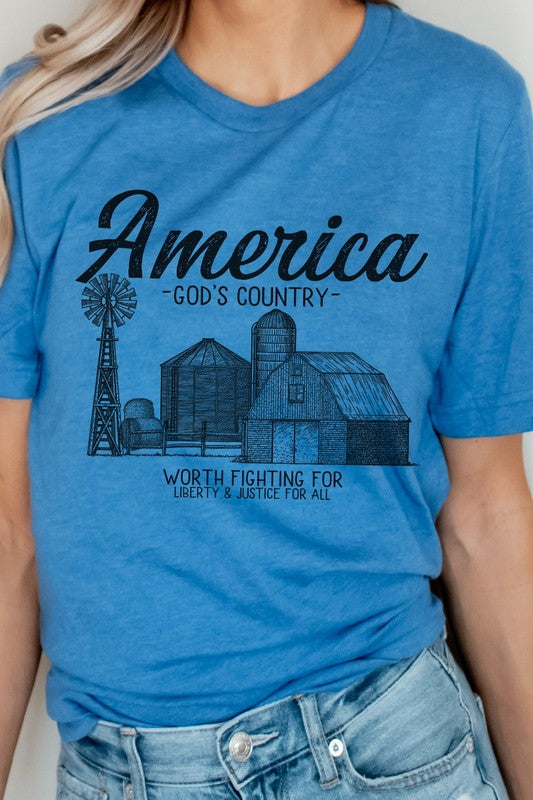 America Gods Country Graphic Tee